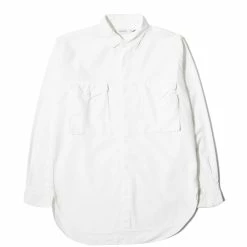Nonnative HUNTER LONG SHIRT COTTON CHAMBRAY