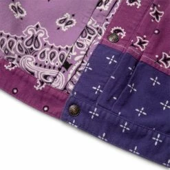 KAPITAL FLANNEL REVERSIBLE BANDANA 1ST JACKET -NIke Shop 27a7b43e5cd8f57b3278503da9332271