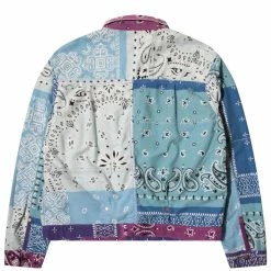 KAPITAL FLANNEL REVERSIBLE BANDANA 1ST JACKET -NIke Shop 50a0b6b6d148c4756442b49aab20b113