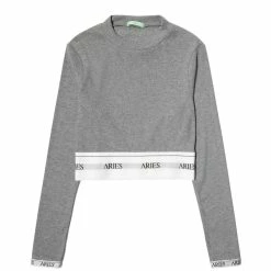 Aries WOMEN'S RIB CROP TOP