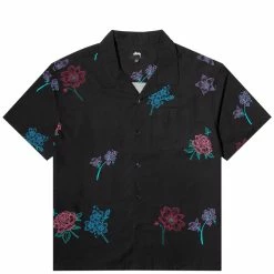 Stüssy HAND DRAWN FLOWER SHIRT