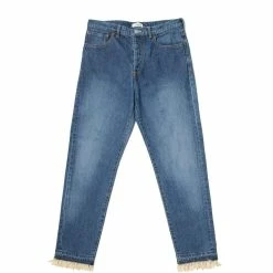The Nerdys FRINGE DENIM PANTS