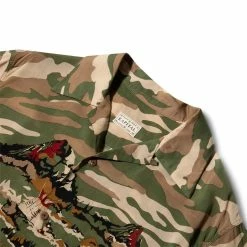 KAPITAL SILK RAYON TIPI CAMO ALOHA SHIRT -NIke Shop 8ad10e661adaf573e9aa7b95e1c0980c