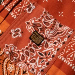 KAPITAL FLANNEL REVERSIBLE BANDANA 1ST JACKET -NIke Shop 9d67f17acc12a9ea77c567da4d4a7e49