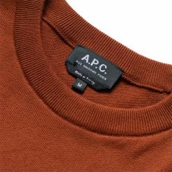 A.P.C. PULL SYLVAIN PULLOVER -NIke Shop A.P.C.PULLSYLVAINWHISKYMARRONMCOGDH H23164 4