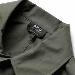 A.P.C. VESTE ROBIN 9 A.P.C. VESTE ROBIN -NIke Shop A.P.C.VESTEROBINMILITARYKHAKIMCOEGJ H02736 3