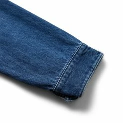 A.P.C. STEFANO JACKET -NIke Shop A.P.C.VESTESTEFANOWASHEDINDIGOMCOEXG H02717 5