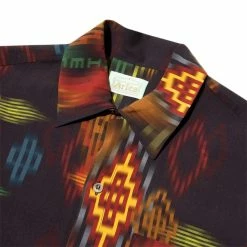 Aries IKAT PRINT HAWAIIAN SHIRT -NIke Shop AriesIKATPRINTHAWAIIANSHIRTBLACKMSRAR40112 3