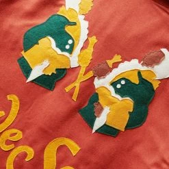 Bode SOCIETY CLUB JACKET -NIke Shop BODESOCIETYCLUBJACKETREDGOLDMLMRF22OW017 6