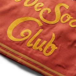 Bode SOCIETY CLUB JACKET -NIke Shop BODESOCIETYCLUBJACKETREDGOLDMLMRF22OW017 7