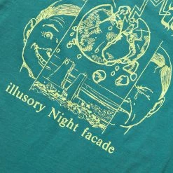 Brain Dead NIGHT FACADE T-SHIRT -NIke Shop BRAINDEADNIGHTFACADET SHIRTGREENSBDS22T00002301GR01 3