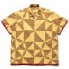 Bode HOMER QUILT SS SHIRT -NIke Shop BodeBIRDSONGQUILTSSSHIRTYELLOWMULTIMLMR24SH01.C013 1