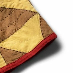 Bode HOMER QUILT SS SHIRT -NIke Shop BodeBIRDSONGQUILTSSSHIRTYELLOWMULTIMLMR24SH01.C013 4