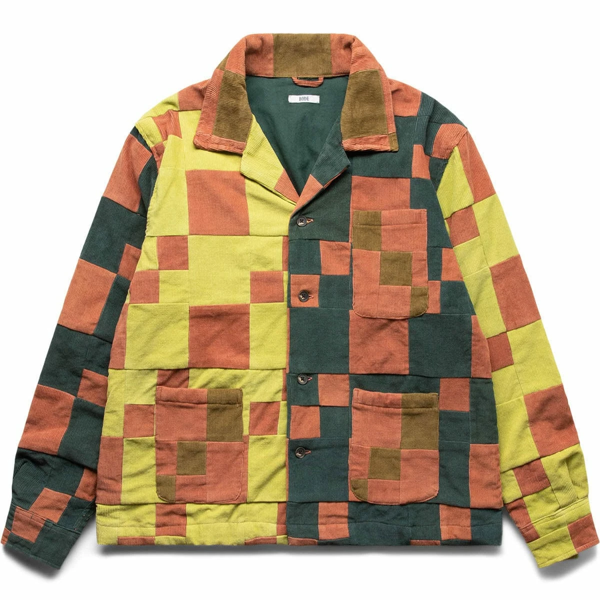 Bode CORDUROY FOUR PATCH OVERSHIRT 3 Bode CORDUROY FOUR PATCH OVERSHIRT