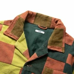 Bode CORDUROY FOUR PATCH OVERSHIRT 11 Bode CORDUROY FOUR PATCH OVERSHIRT -NIke Shop BodeCORDUROYFOURPATCHOVERSHIRTMULTIMLMRF22SH042 3