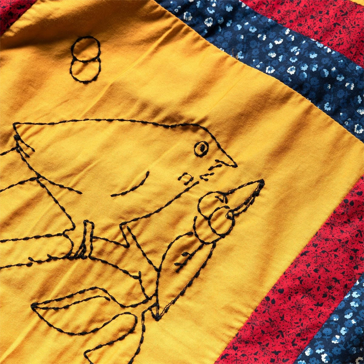 Bode BIRDSONG QUILT SS SHIRT 7 Bode BIRDSONG QUILT SS SHIRT - Image 5