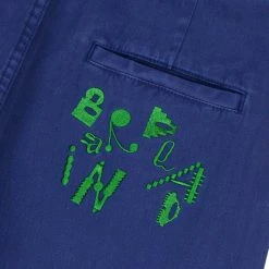 Brain Dead GASTRO PIGMENT DYED HERRINGBONE PANT -NIke Shop BrainDeadGASTROPIGMENTDYEDHERRINGBONEPANTNAVYSBDS22B04002341NY01 4