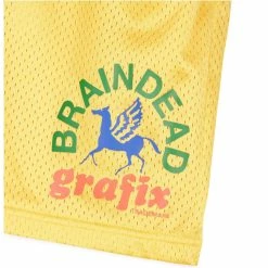 Brain Dead GRAFIX TEAM SHORT -NIke Shop BrainDeadGRAFIXTEAMSHORTYELLOWSBDS22B16002349YL01 3
