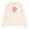 Brain Dead INVISIBLE FORCES CREWNECK SWEATSHIRT 1 Brain Dead INVISIBLE FORCES CREWNECK SWEATSHIRT -NIke Shop BrainDeadInvisible Forces Crewneck Cream BDS22T10002318WH04 1 1