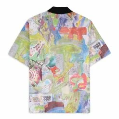 Brain Dead LEOMIS WORLD SHORT SLEEVE BUTTON UP SHIRT -NIke Shop BrainDeadLEOMISWORLDSHORTSLEEVEBUTTONUPSHIRTMULTISBDS22T11002337MP01 3