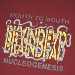 Brain Dead NUCLEOGENESIS T-SHIRT -NIke Shop BrainDeadNUCLEOGENESIST SHIRTMAROONXSBDS22T00002307RD02 3