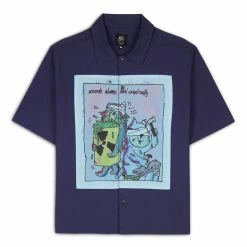Brain Dead WOUNDS HEAL SHORT SLEEVE BUTTON UP SHIRT