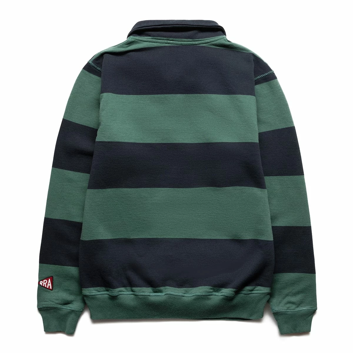 By Parra WORKED P STRIPED HALF ZIP SWEATSHIRT 4 By Parra WORKED P STRIPED HALF ZIP SWEATSHIRT - Image 2
