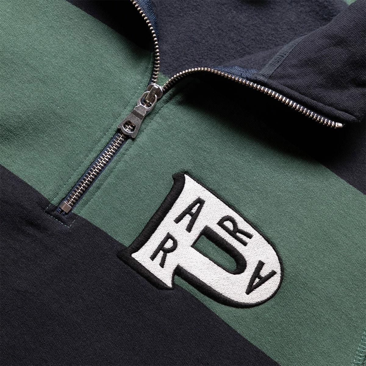 By Parra WORKED P STRIPED HALF ZIP SWEATSHIRT 5 By Parra WORKED P STRIPED HALF ZIP SWEATSHIRT - Image 3