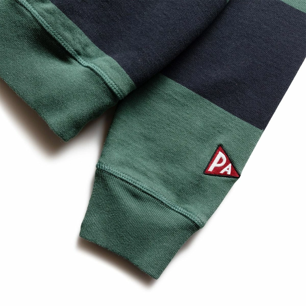 By Parra WORKED P STRIPED HALF ZIP SWEATSHIRT 6 By Parra WORKED P STRIPED HALF ZIP SWEATSHIRT - Image 4