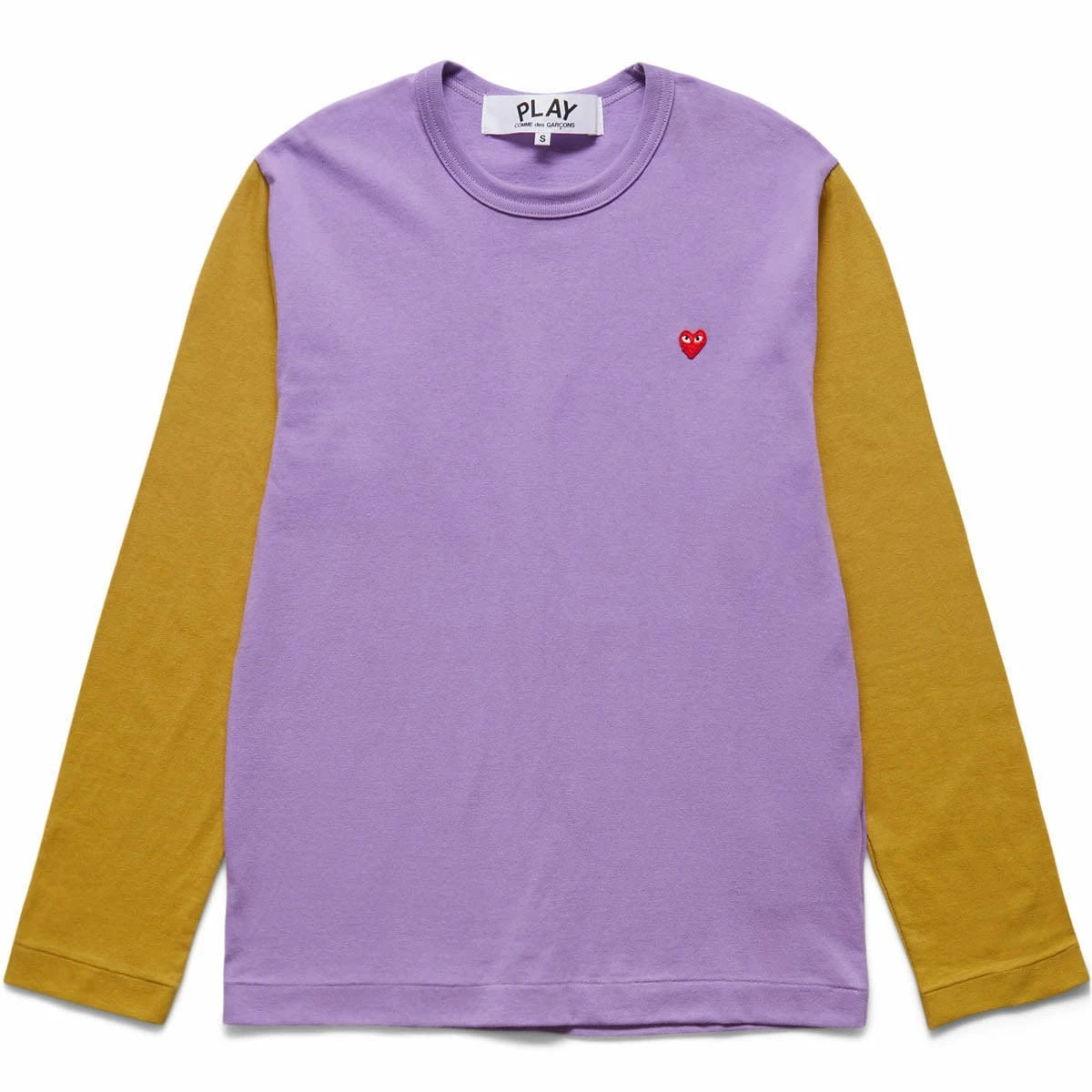 Comme Des Garçons Play BI-COLOUR MEN'S T-SHIRT 3 Comme Des Garçons Play BI-COLOUR MEN'S T-SHIRT