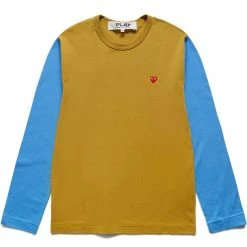Comme Des Garçons Play BI-COLOUR MEN'S T-SHIRT