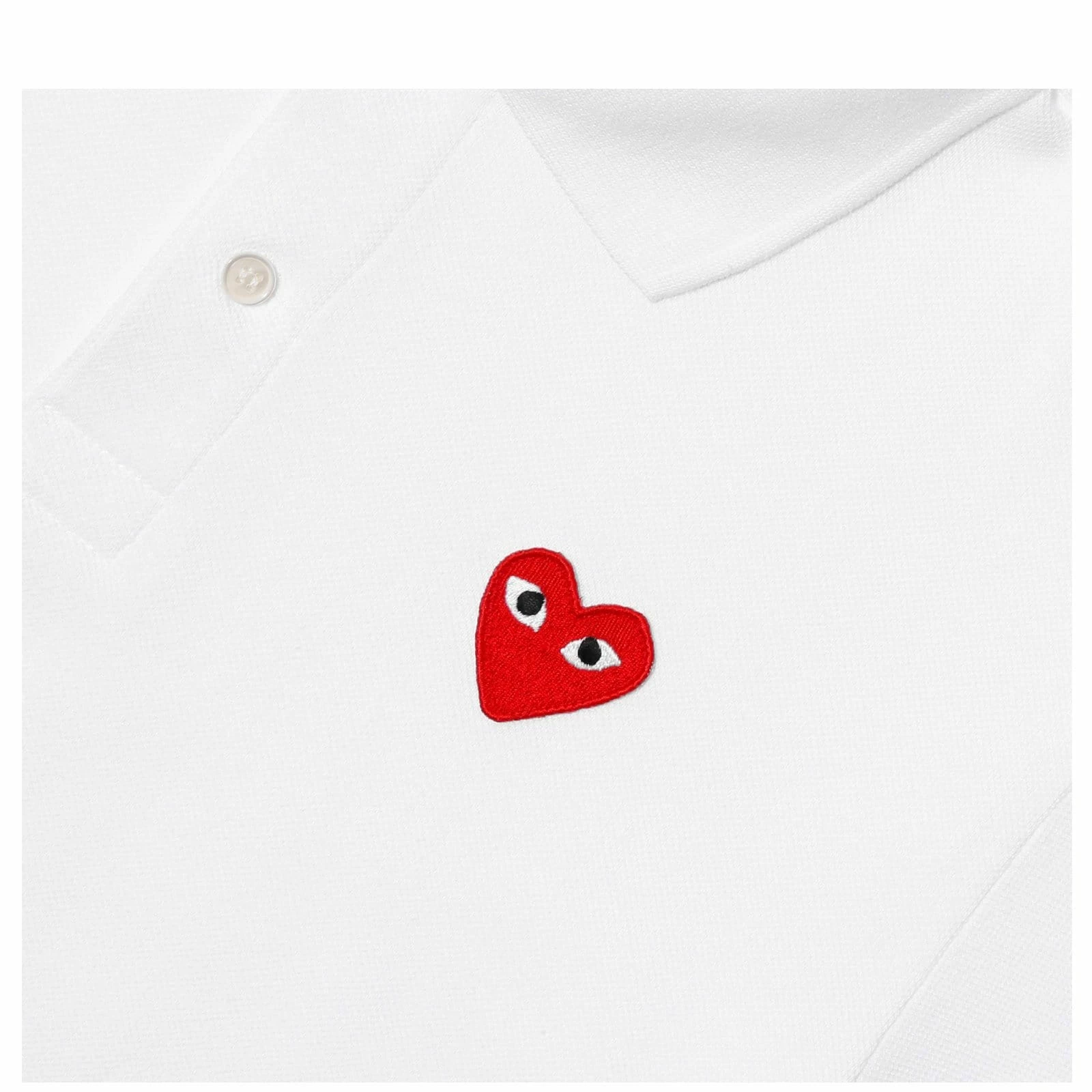 Comme Des Garçons Play PLAY POLO SHIRT 4 Comme Des Garçons Play PLAY POLO SHIRT - Image 2