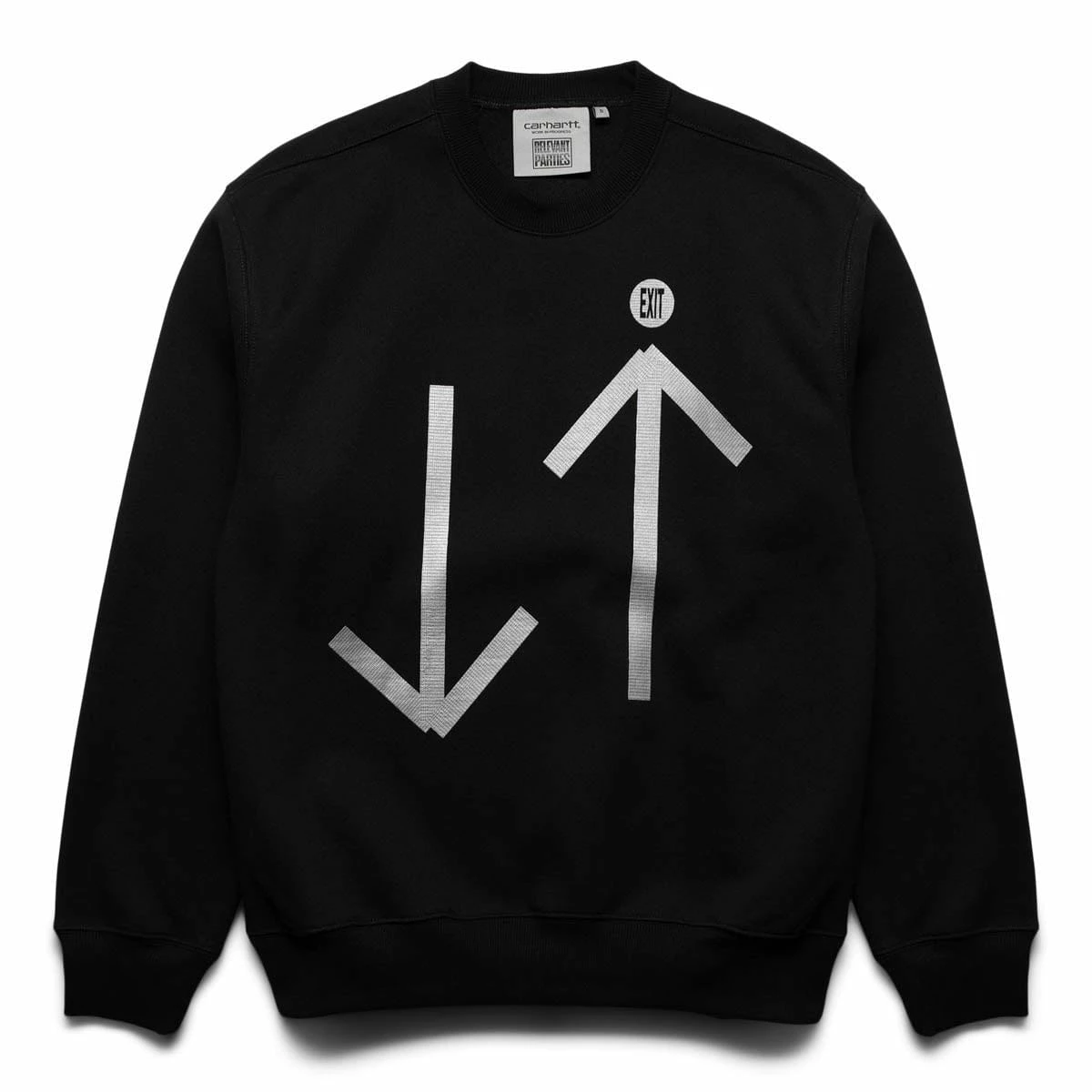 Carhartt WIP EXIT RECORDS SWEATHIRT 3 Carhartt WIP EXIT RECORDS SWEATHIRT