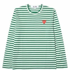 Comme Des Garçons Play PLAY STRIPED T-SHIRT