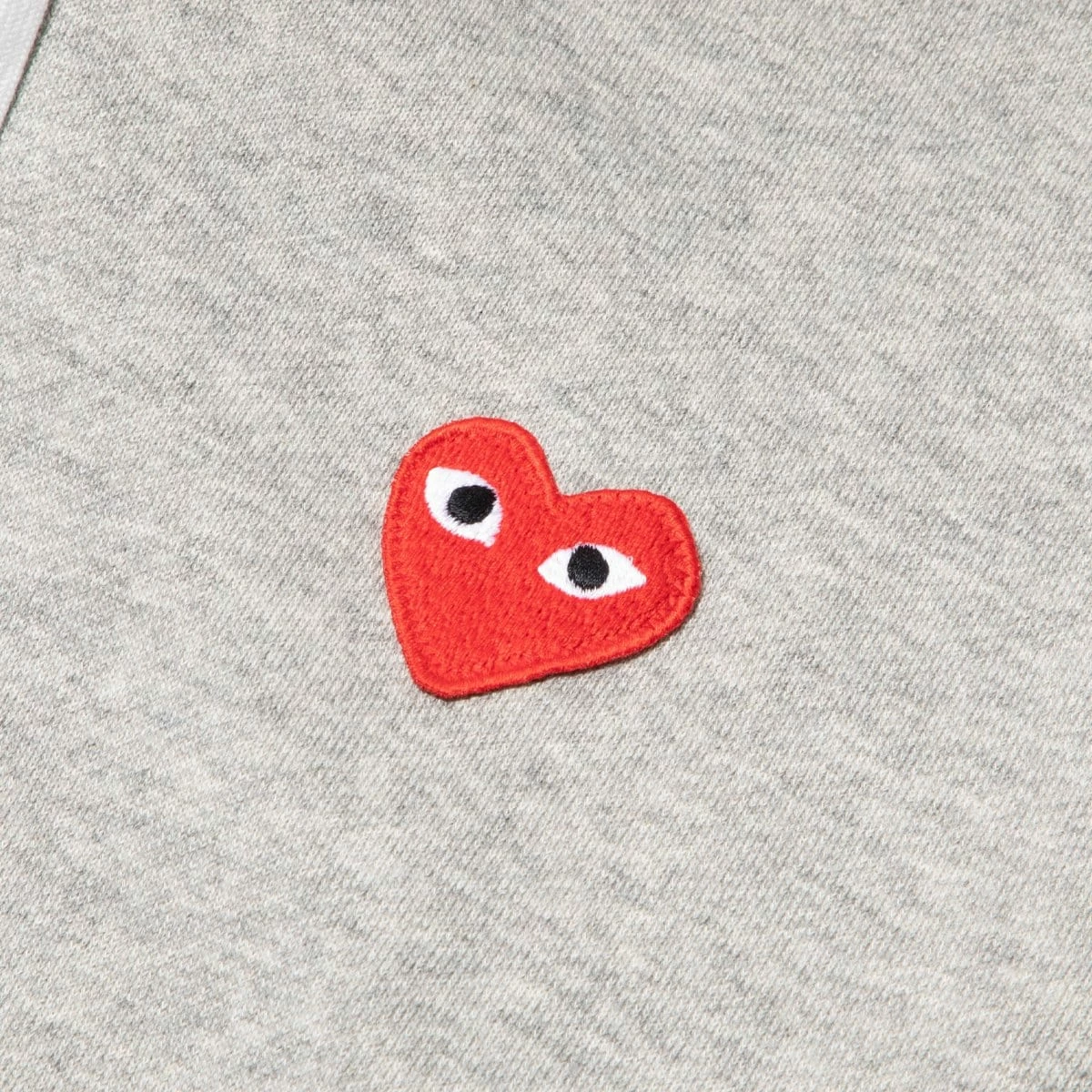Comme Des Garçons Play PLAY ZIP INVADER HEART HOODED SWEATSHIRT 5 Comme Des Garçons Play PLAY ZIP INVADER HEART HOODED SWEATSHIRT - Image 3
