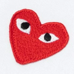 Comme Des Garçons Play PLAY L/S T-SHIRT -NIke Shop CommedesGarconsPLAYT SHIRTWHITEMP1T118 3