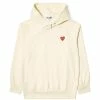 Comme Des Garçons Play PLAY HOODED SWEATSHIRT -NIke Shop CommedesGarconsPlayPLAYHOODEDSWEATSHIRTIVORYLP1T174 1