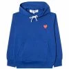 Comme Des Garçons Play PLAY HOODED SWEATSHIRT -NIke Shop CommedesGarconsPlayPLAYHOODEDSWEATSHIRTNAVYMP1T174 1