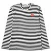 Comme Des Garçons Play PLAY STRIPED T-SHIRT -NIke Shop CommedesGarconsPlayPLAYSTRIPEDT SHIRTBLACKWHITEMP1T164 1 4f42dbca a6fb 4c48 b96e 2a825acab098