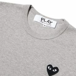 Comme Des Garçons Play PLAY T SHIRT 7 Comme Des Garçons Play PLAY T SHIRT -NIke Shop CommedesGarconsPlayPLAYT SHIRTGREYBLACKMP1T076 3