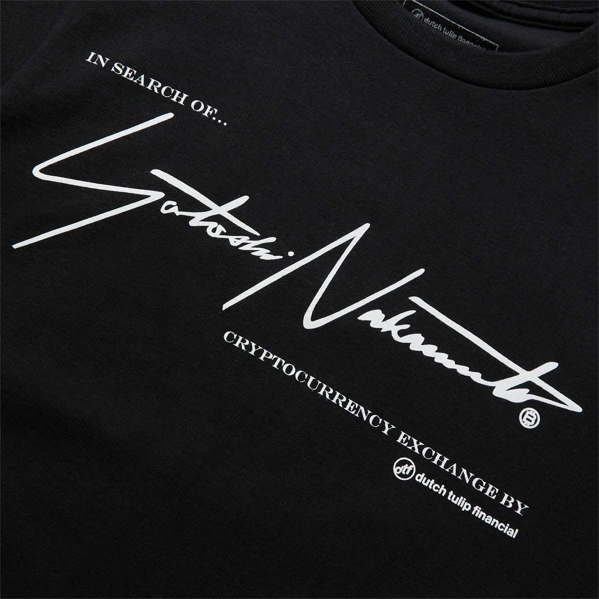 Dutch Tulip Financial SATOSHI NAKAMOTO TEE 4 Dutch Tulip Financial SATOSHI NAKAMOTO TEE - Image 2