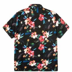 Engineered Garments CAMP SHIRT -NIke Shop EngineeredGarmentsCAMPSHIRTBLACKTROPICALFLORALPRINTRAYONM20S1A004RK112 2