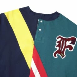 Facetasm RUGBY MIX RIB SWEATSHIRT -NIke Shop FACETASM SWEAT NAVY 4 FNTSWM06 02