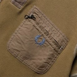 Fred Perry TWO POCKET POLO SHIRT -NIke Shop FREDPERRYTWOPOCKETPOLOSHIRTANTIQUEBRONZESSM3031 3