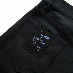 Fred Perry X RAF BRUSHED DENIM TROUSERS -NIke Shop FREDPERRYXRAFBRUSHEDDENIMTROUSERSBLACK30ST3116 4