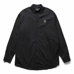 Fred Perry X RAF OVERSIZED EMBROIDERED SHIRT
