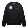 Fred Perry X RAF PATCHED SWEATSHIRT 2 Fred Perry X RAF PATCHED SWEATSHIRT -NIke Shop FREDPERRYXRAFPATCHEDSWEATSHIRTBLACKSSM3109 1