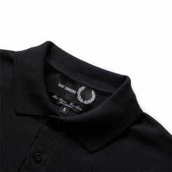 Fred Perry X RAF SLIM FIT POLO SHIRT -NIke Shop FREDPERRYXRAFSLIMFITPOLOSHIRTBLACKSSM3100 4