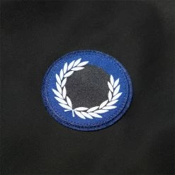Fred Perry X RAF SIMONS PATCHED HARRINGTON JACKET -NIke Shop FredPerryPATCHEDHARRINGTONJACKETBLACKMSJ1873 4