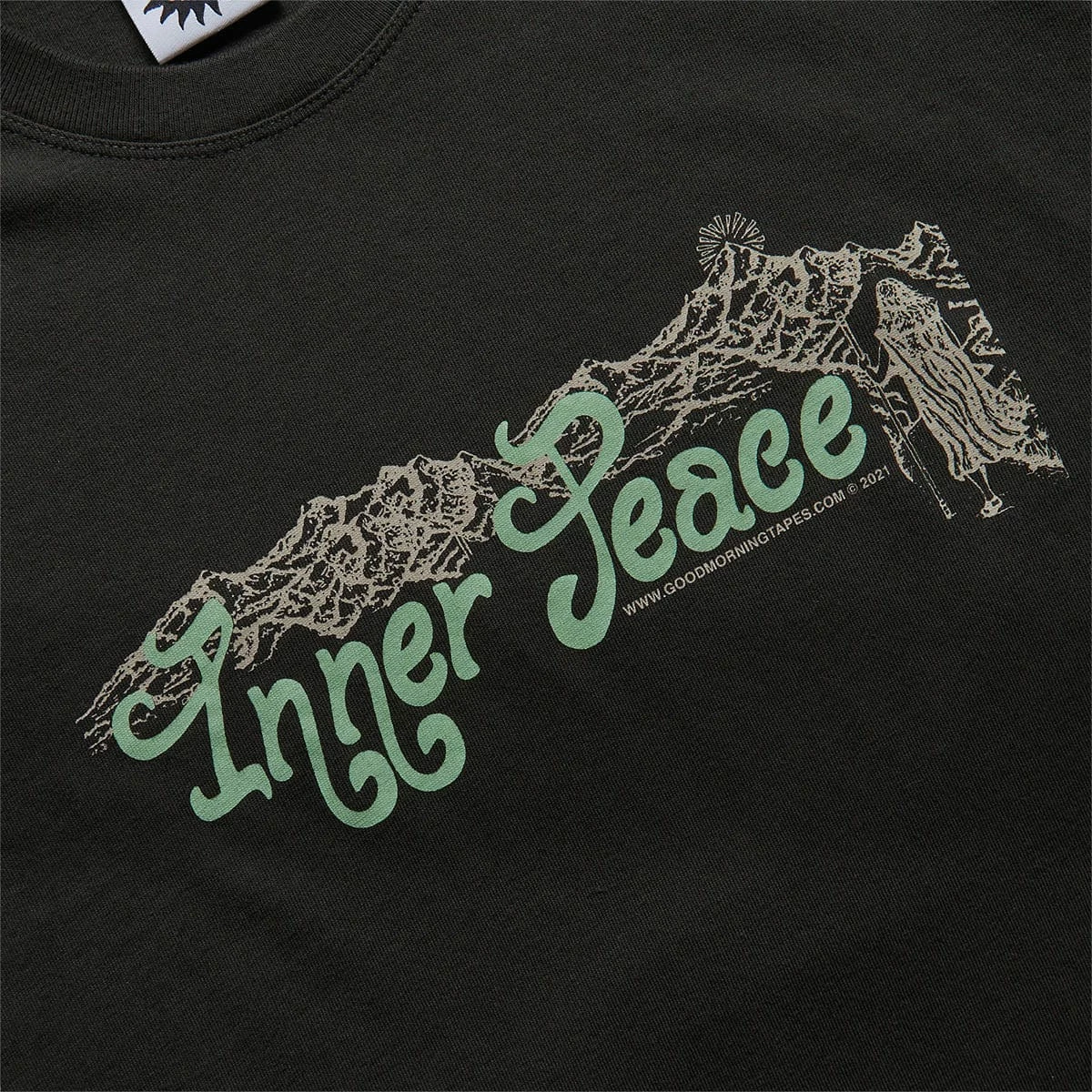 Good Morning Tapes INNER PEACE PATH S/S TEE 5 Good Morning Tapes INNER PEACE PATH S/S TEE - Image 3